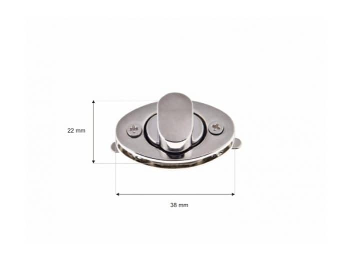zamek pro kovovy kelimek 38 22 mm a142 nikl 2